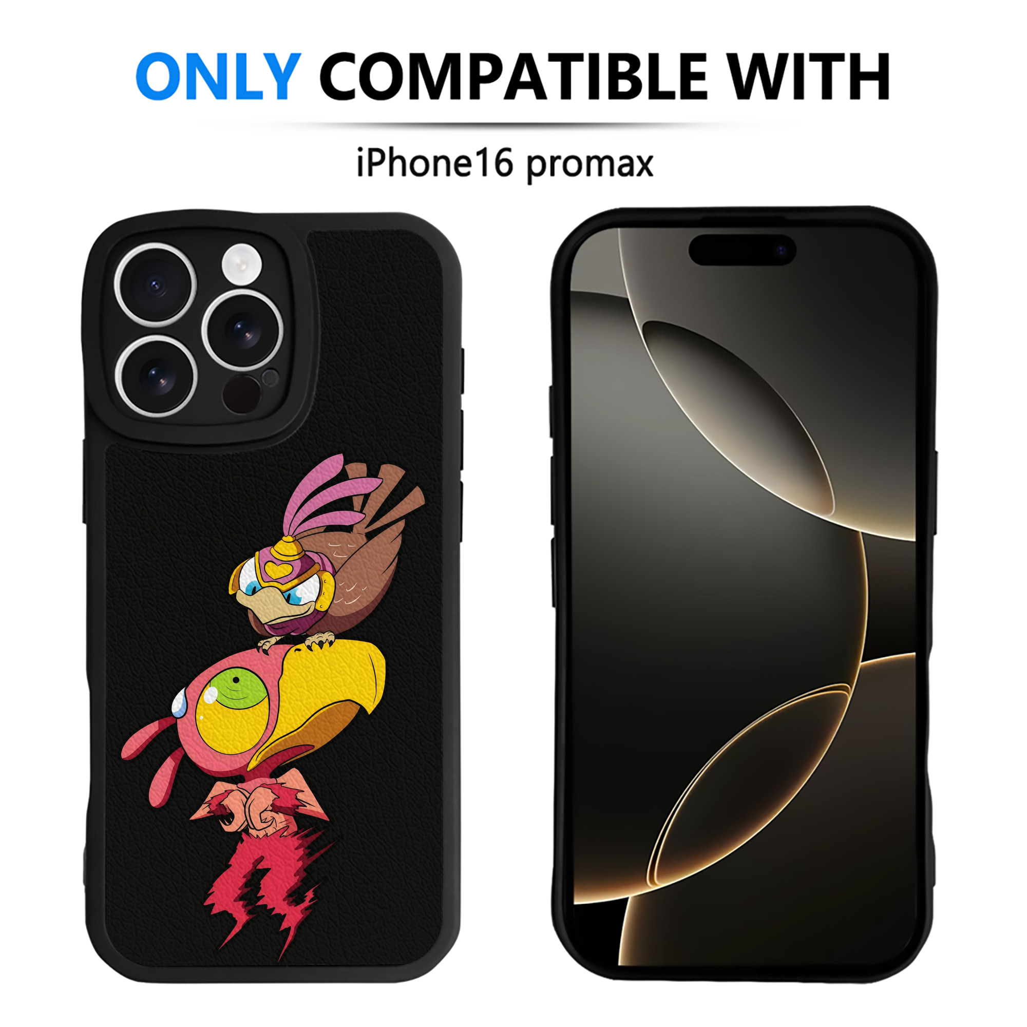 （画像用） ジョジョの奇妙な冒険 JoJo's Bizarre Adventure 【iPhone 16シリーズ対応】シリコンスマホケース（レザー調） 材質：シリコン